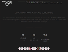 Tablet Screenshot of clubphotojak.com